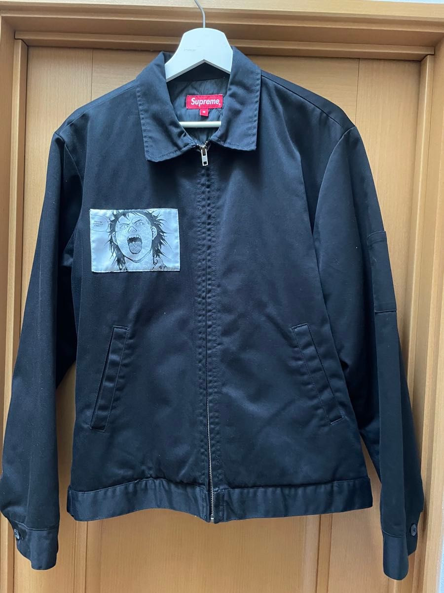 Rare Supreme AKIRA Work Jacket Black M Size Supreme Work Rare Supreme AKIRA Work Jacket Black M Size Supreme Work
