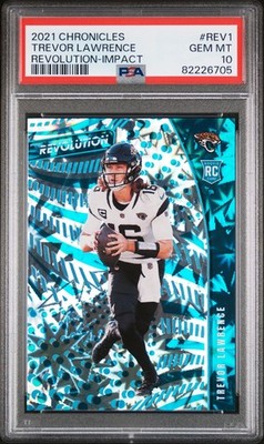 2021 Chronicles Revolution #REV-1 TREVOR LAWRENCE PSA 10 Impact /149 GEM MINT 10