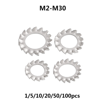 #ad #ad External Serrated Shakeproof Washers A2 304 Stainless Steel M2 M30 Star Washer $66.74