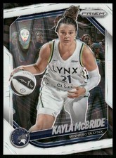Kayla McBride 2025 Panini Prizm WNBA White Seismic #45 Minnesota Lynx