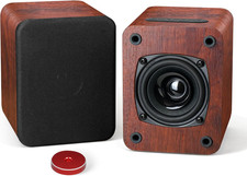 Powered Speakers for Vinyl Record Player, Bluetooth Turntable Speakers with 45 R
