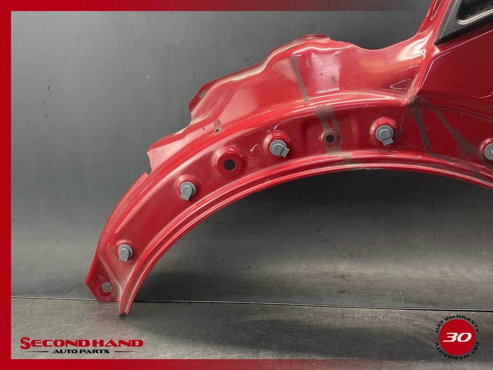 07-15 Mini Cooper S R56 R57 Panel guardabarros delantero izquierdo lado conductor rojo Foto 4 de 4