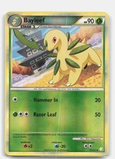 Pokemon Bayleef Reverse Holo Uncommon HeartGold SoulSilver 35/123 LP/MP on eBay