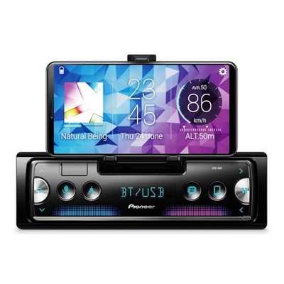 SPH-10BT 1-Din Smart Sync Receiver   Bluetooth, Smartphone Mount, Color