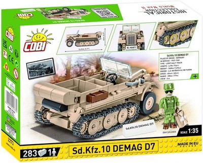 COBI,SD.KFZ.10 DEMAG D7 - 280 pcs, 1/35, COB2273