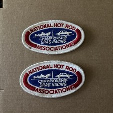 National Hot Rod Association Championship Drag Racing Sew On Patch