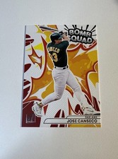 2026 Donruss Panini JOSE CANSECO BOMB SQUAD No.  20