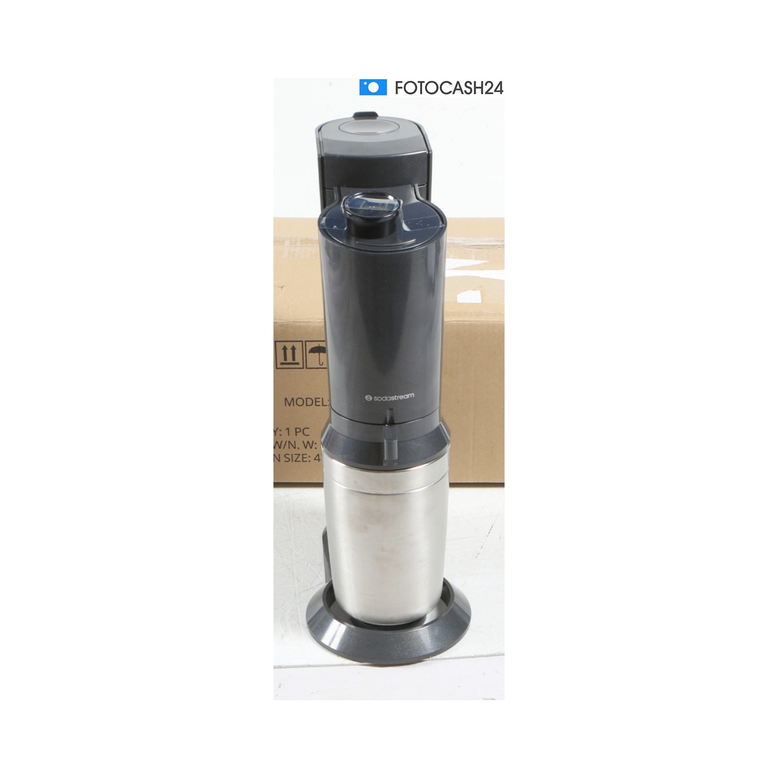 SodaStream Crystal 3.0 Soda Maker Water Carbonator... + Defective (284120)