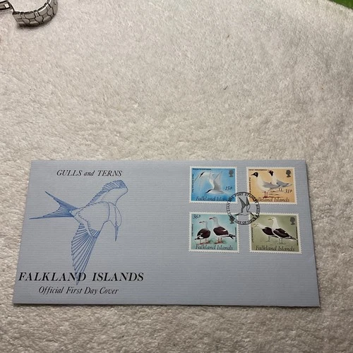 FALKLAND ISLANDS-(-1993-)-GULLS AND TERNS-OFFICIAL FDC#399