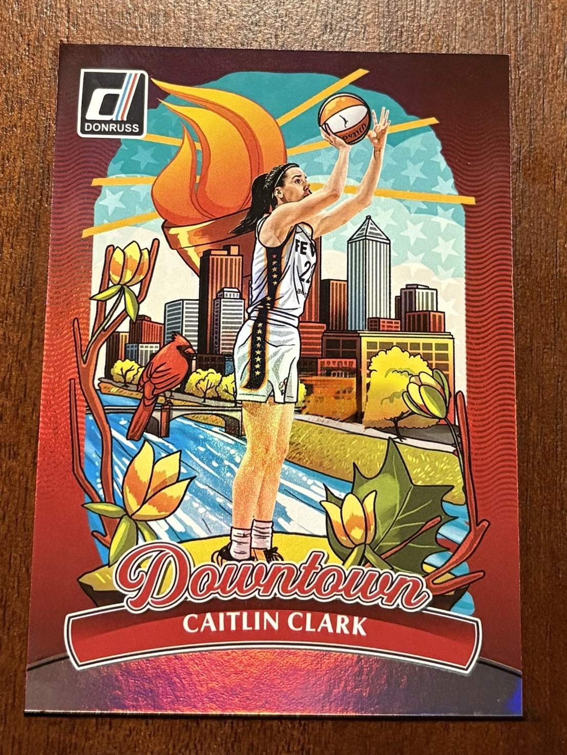 2025 Panini Donruss WNBA Caitlin Clark #3 DOWNTOWN Indiana Fever SSP CLEAN!