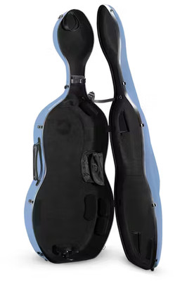 Musilia S1 Cello Case, 4/4 Size, Sky Blue