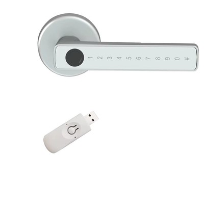 M5 Türschloss Fingerprint Bluetooth Code Keycard Smart DE.
