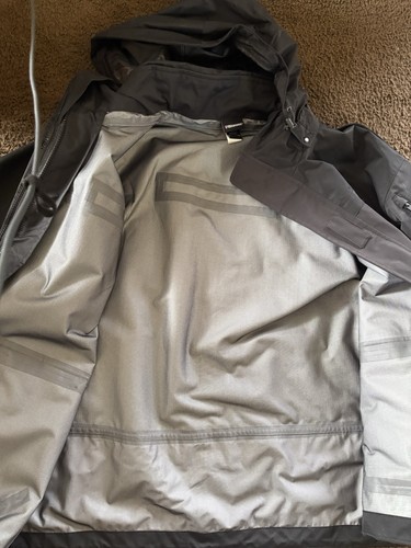 NWOT BLAUER XL REG 9820 B.DRY TACSHELL JACKET SHELL WATERPROOF BLACK XL REG - Picture 8 of 11