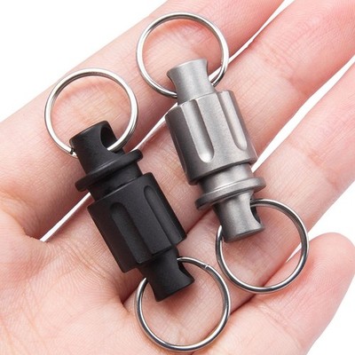 Titanium Schnellveröffentlichung Keychain stilvolle abnehmbare für