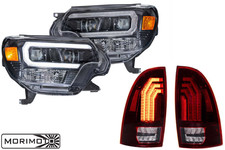 Morimoto Xb Hybrid White Drl Headlight Tail Light Kit For 12-15 Toyota Tacoma