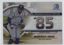 2023 Bowman Bowman Scouts Top 100 Roderick Arias #BTP-85 1h5h