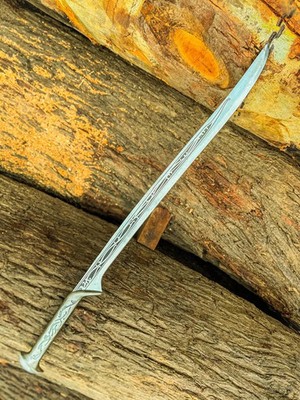 Lord of the Rings Inspired Elven Sword 38'' Handmade Stainless Steel with sheath