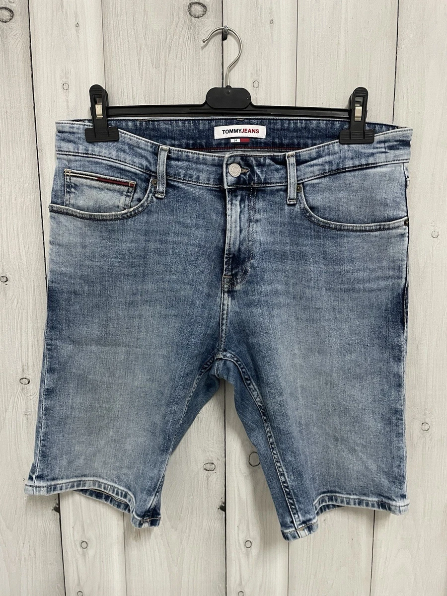 Shorts Jeans Uomo Slim Fit Elasticizzati - Denim Casual Con Orlo Arrotolato Perfetti Per L - Foto 9