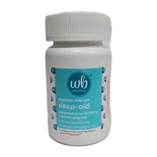 WB Sleep Aid Maximum Strength - 96 Softgels - Ex: 1/28
