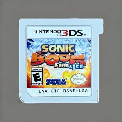 Sonic Boom : Fire & Ice for Nintendo 3DS CARTRIDGE ONLY WORKING TESTED