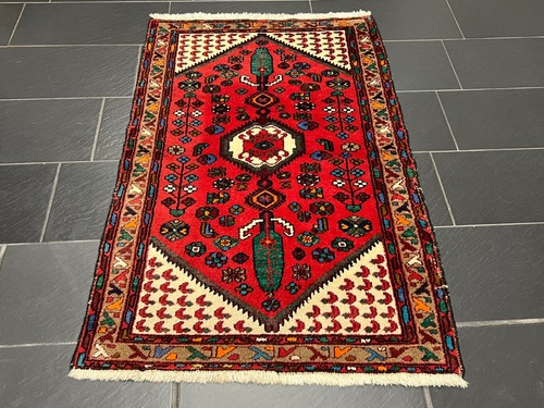 Handgeknüpfte Orientteppiche Hamadan 150x100 cm rug carpet - Bild 3 von 17