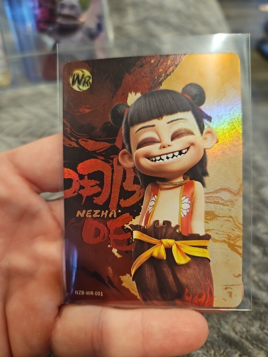 Ne Zha 2 Collectible Card featuring Nezha WR 001 Foil | eBay