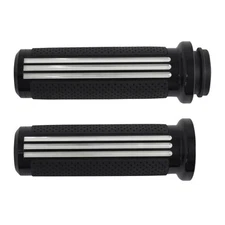 1" Electronic Throttle Defiance Handlebar Grips 25mm Hand Grips Fit for Harle...