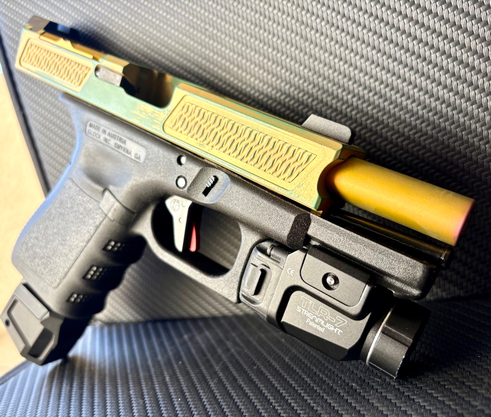 Custom Glock 19 Gen 3 Slide Trijicon RMR Cut Complete G19 RXM Upper ...