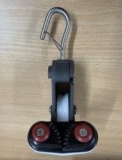 Drop wire pulley 6 Single pully block with cleat