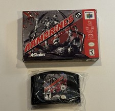 Armorines: Project S.W.A.R.M. (Nintendo 64, 1999) N64, Game & Original Box