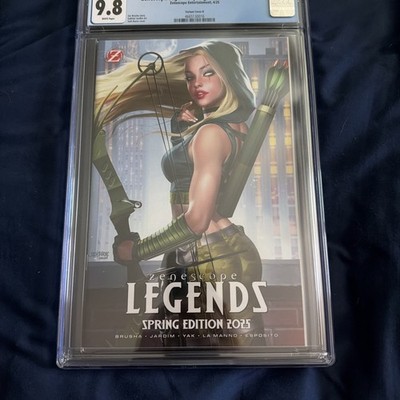 Zenescope Legends Spring Ed 2025 CGC 9.8 Burns Variant  3 In 9.8 Grimm Fairy Wow