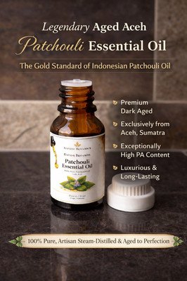 Super Grade Aceh Patchouli Essential Oil - Pure Dark Aged - 100% Natural 15
