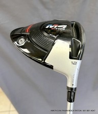 Taylormade M4 D-type 12 deg driver Matrix White Tie 45g L Flex RH No HC