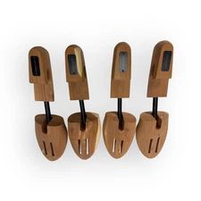 2 Pairs of Allen Edmonds USA Made Cedar Wood Mens Shoe Trees Large