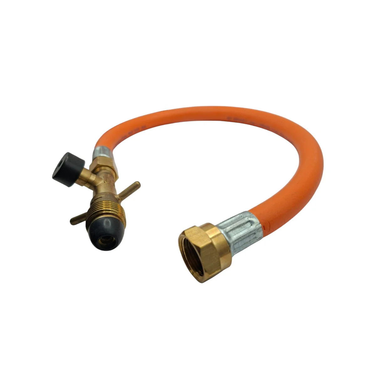 LPG Propane Motorhome EFV Hose 450mm POL to W20 High Pressure Pigtail
