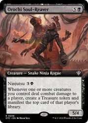 Orochi Soul-Reaver (Extended Art) #58 Outlaws of Thunder Junction Commander