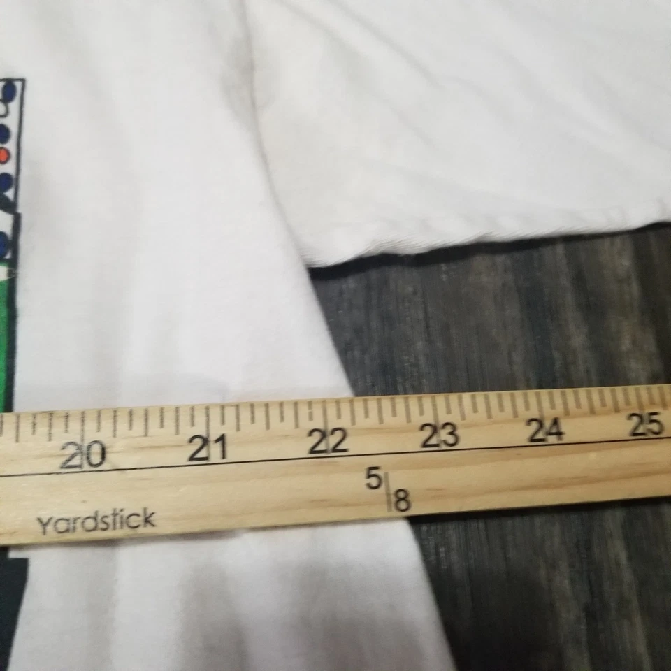 Vintage 1990s Auburn Vs Alabama Cartoon T Shirt XXL War Eagle Crimson Tide - Image 4 of 4