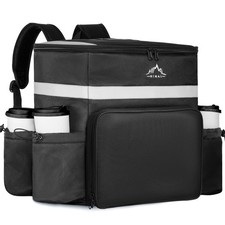 GoHimal Food Delivery Backpack, Insulated Delivery Bags for Delivery Bike, Large