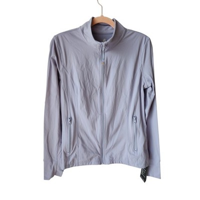 NWT Ideology Women's Workout Jacket Light Blue M