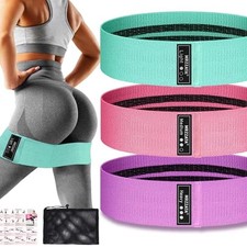 Resistance Bands for Working Out Hip and Legs, Fabric Booty Bands Set, Widen