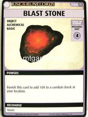 Pathfinder Adventure Card Game - 1x Blast Stone - Rise of the Runelords