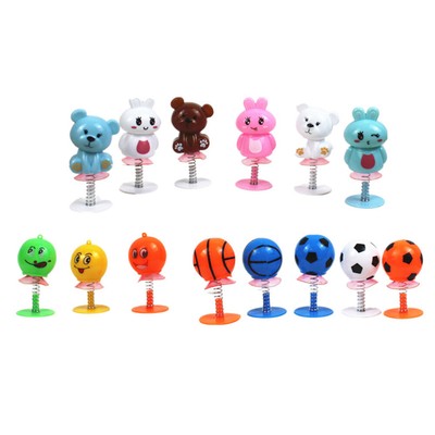  12 Stück Bounce Elf Kinder Seltsames neues Spielzeug Mega Fly Jump Elf Babies