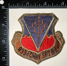 USAF US Air Force 833rd Combat Support Group SUBDUED Patch