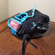 Rawlings Savage S10NB 10" Youth Baseball Glove RHT Blue/Black