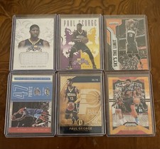 PAUL GEORGE LOT of 6! Gold Standard /75 Orange Prizm /25! Crusade Purple /49 ++