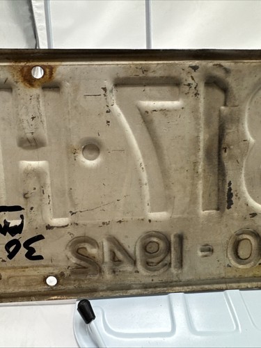 Ohio 1942 License Plate Original Vintage Z 817 H - Picture 8 of 24