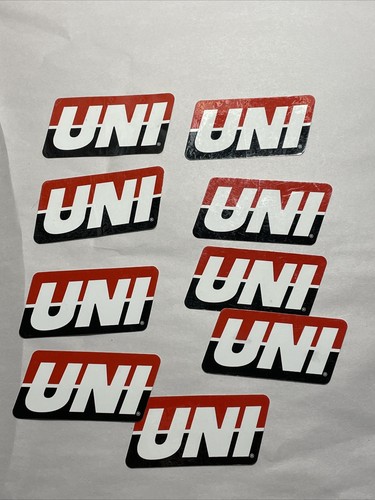 UNI Sticker Decal Motocross Set of 9