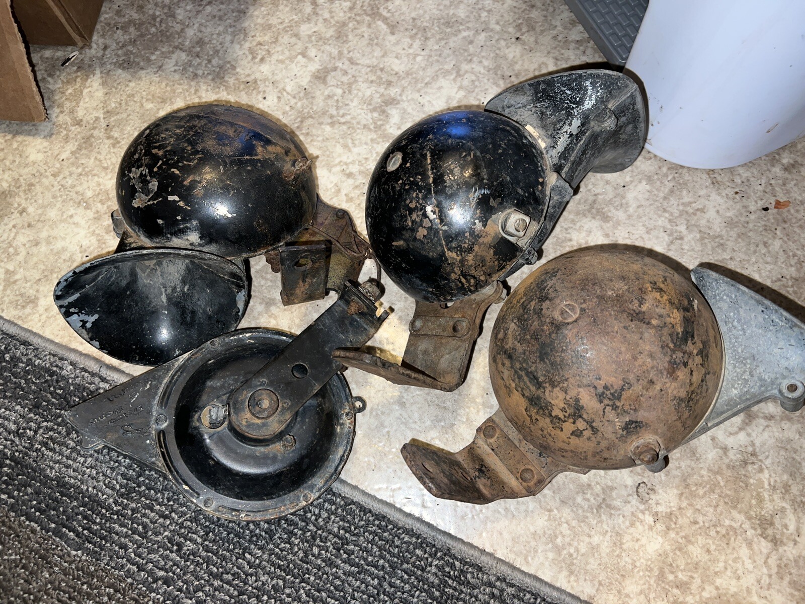 4 Vintage Electric Horns AutoLite Delco Remy ** eBay