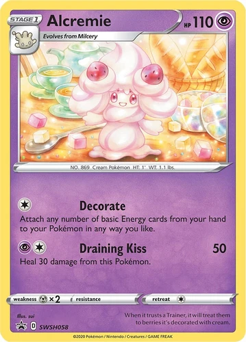 Alcremie SWSH058 SWSH: Sword & Shield Promo Cards