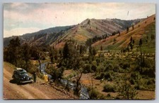 Postcard  Looking Down at Tucannon River from Highway 410   Washington     G 20